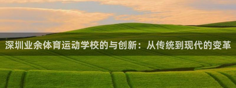 米兰体育官方集团官网:深圳业余体育运动学校的与创新:从传统到